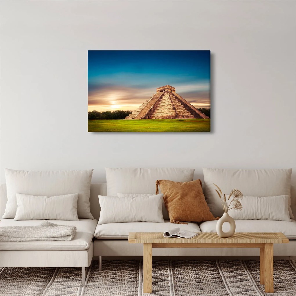 Obraz preslávenej Mayskej pamiatky (90x60 cm)