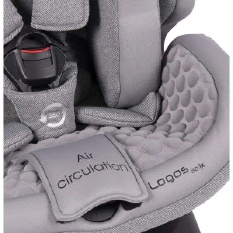 Autosedačka Coletto Logos i-Size grey