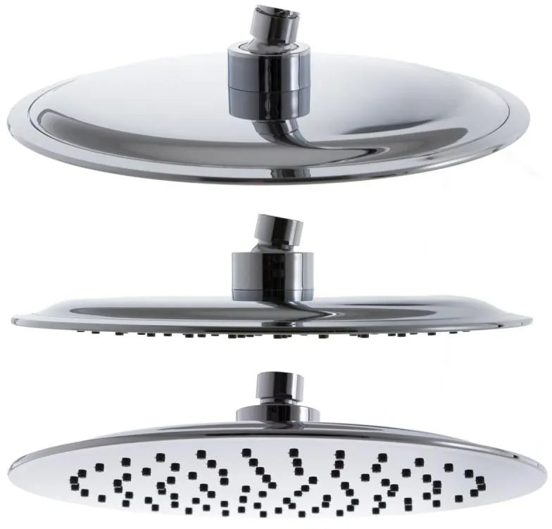 Erga Erga, SLIM sprchová hlavica s priemerom 25cm, chrómová, ERG-YKA-BP.BRG25-CHR