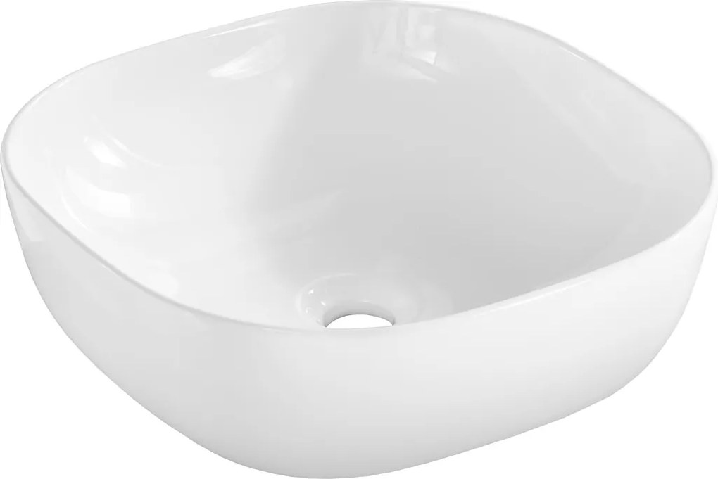 Závěsná skříňka Aster Smile s deskou a umyvadlem 60 cm zelená/dub cremona