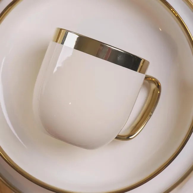 Hrnček SINNES biely 908693 280 ml