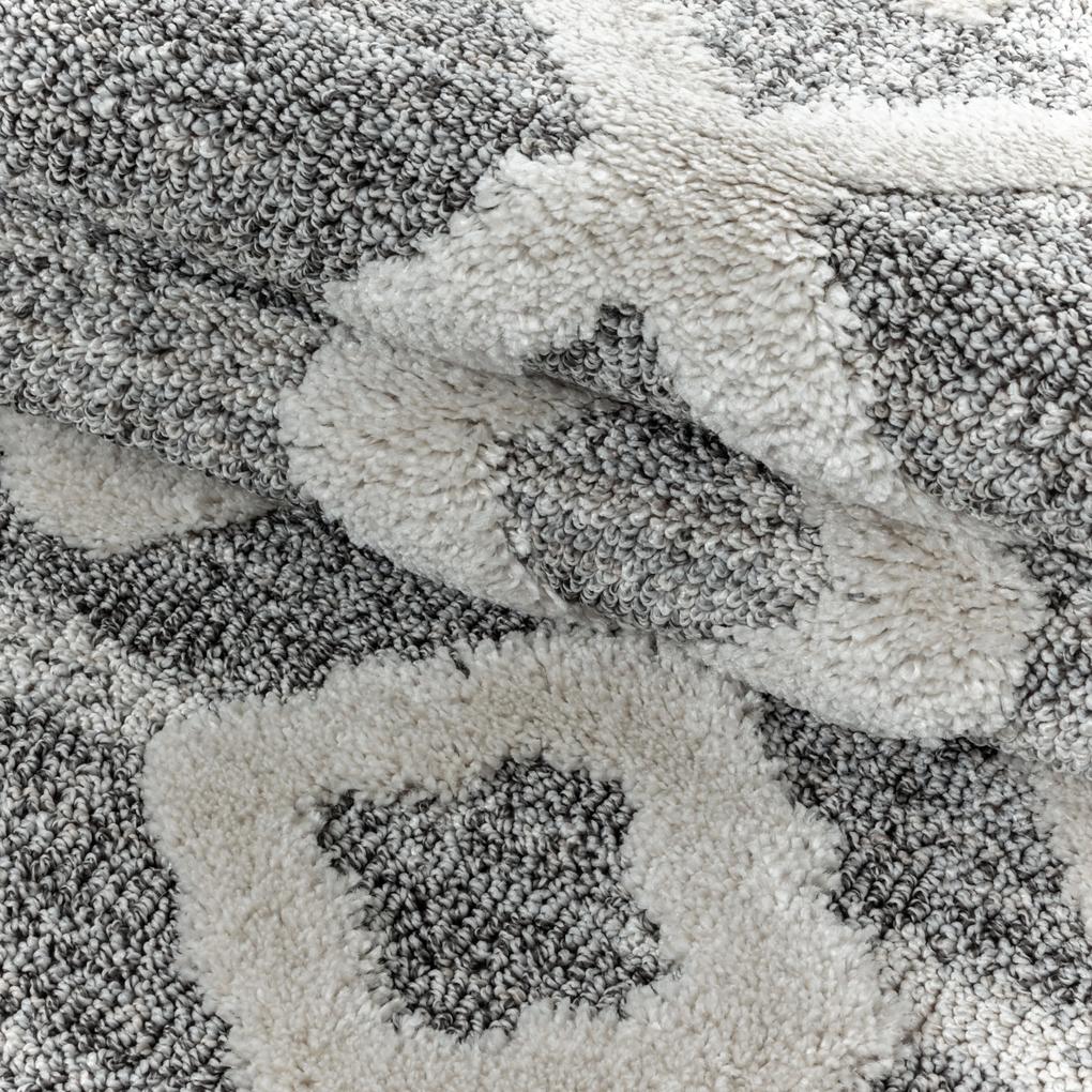 Ayyildiz Kusový koberec PISA 4704, Sivá Rozmer koberca: 80 x 250 cm