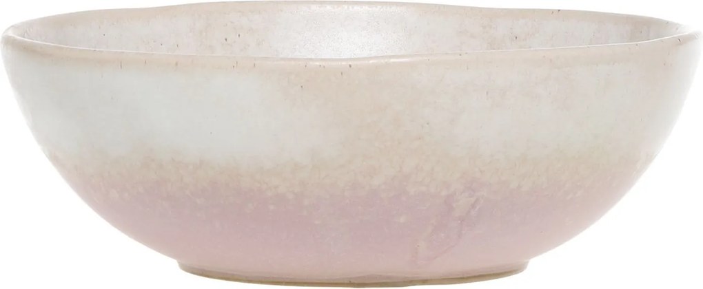 Béžovo-ružová rustikálna misa Valence Dusty Rose - Ø 20*7 cm