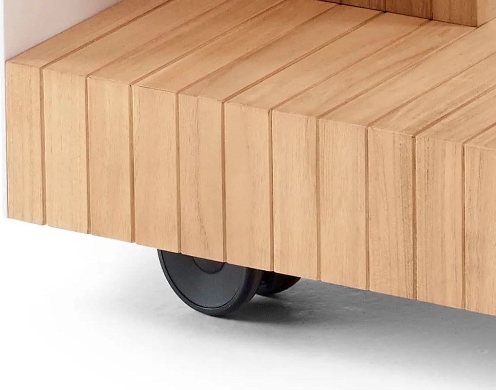 Indu+ Intas vonkajšia kuchyňa biela