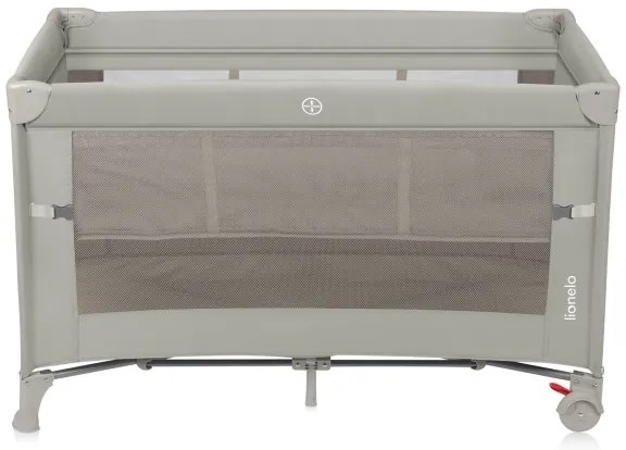 Lionelo - Cestovná postieľka 3v1 ELLEN béžovo-piesková