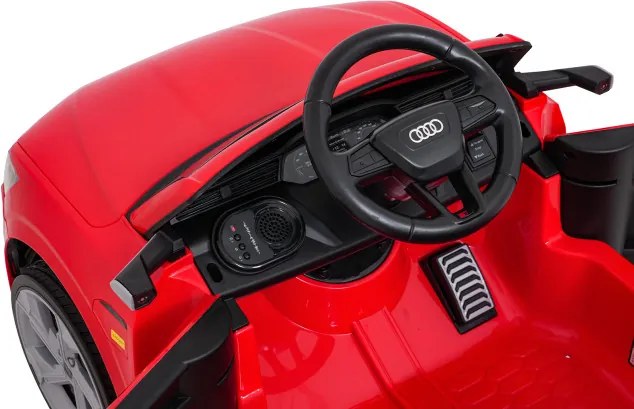 Elektrické autíčko Audi SQ8 červené / sivé