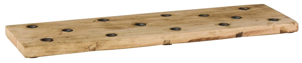 Ib Laursen Drevený svietnik Board Unique 50 cm