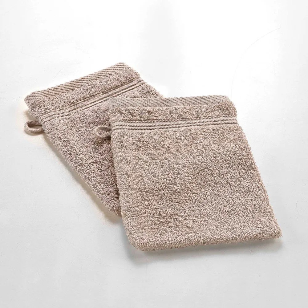 Svetlohnedá bavlnená žinka 15x21 cm Tendresse – douceur d'intérieur