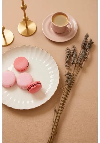 Jedálenská súprava 27 ks biela/zlatá/porcelán