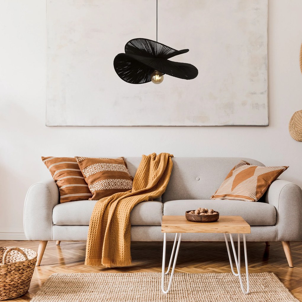 Toolight Pendant, závesné svietidlo 1xE27, APP1833-1CP, čierna, OSW-00636