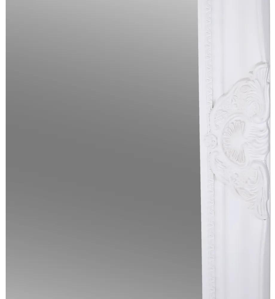 Kondela Zrkadlo, biely drevený rám, MALKIA TYP 13