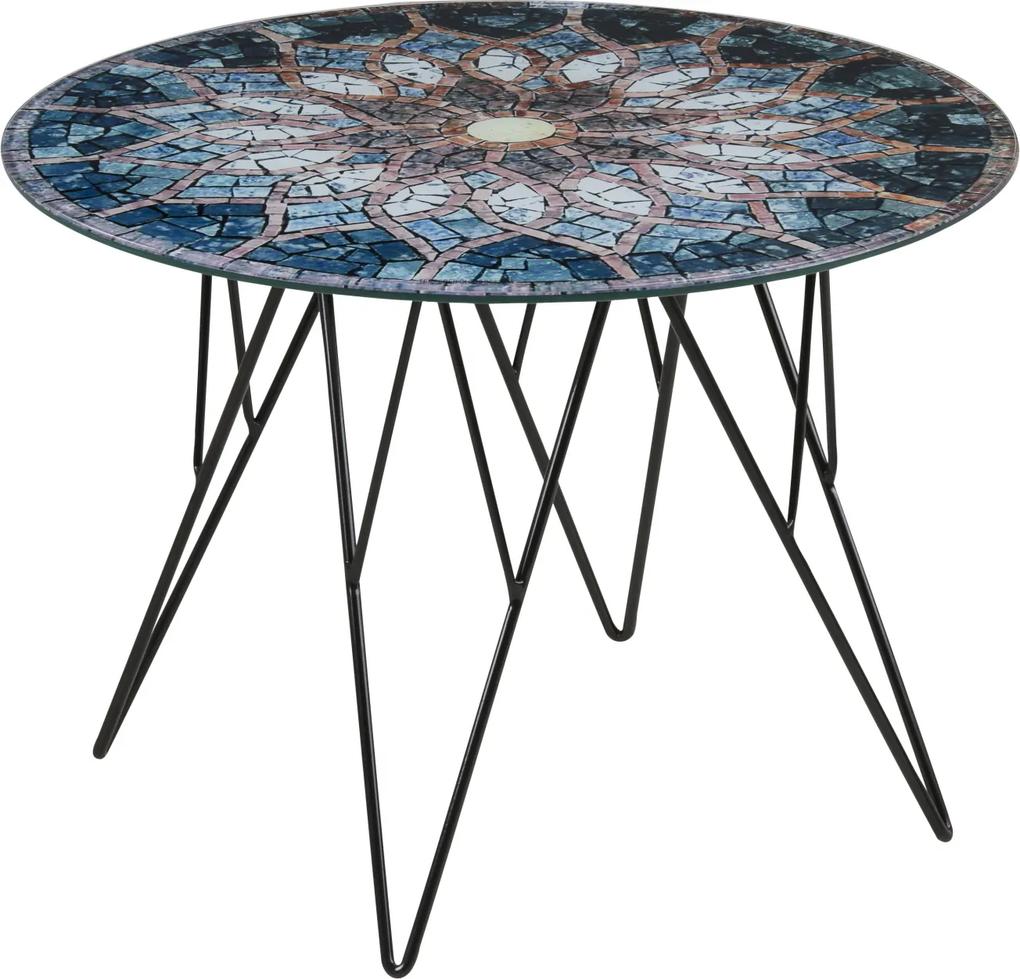 Bighome - Príručný stolík PRUNUS 55 cm, viacfarebná