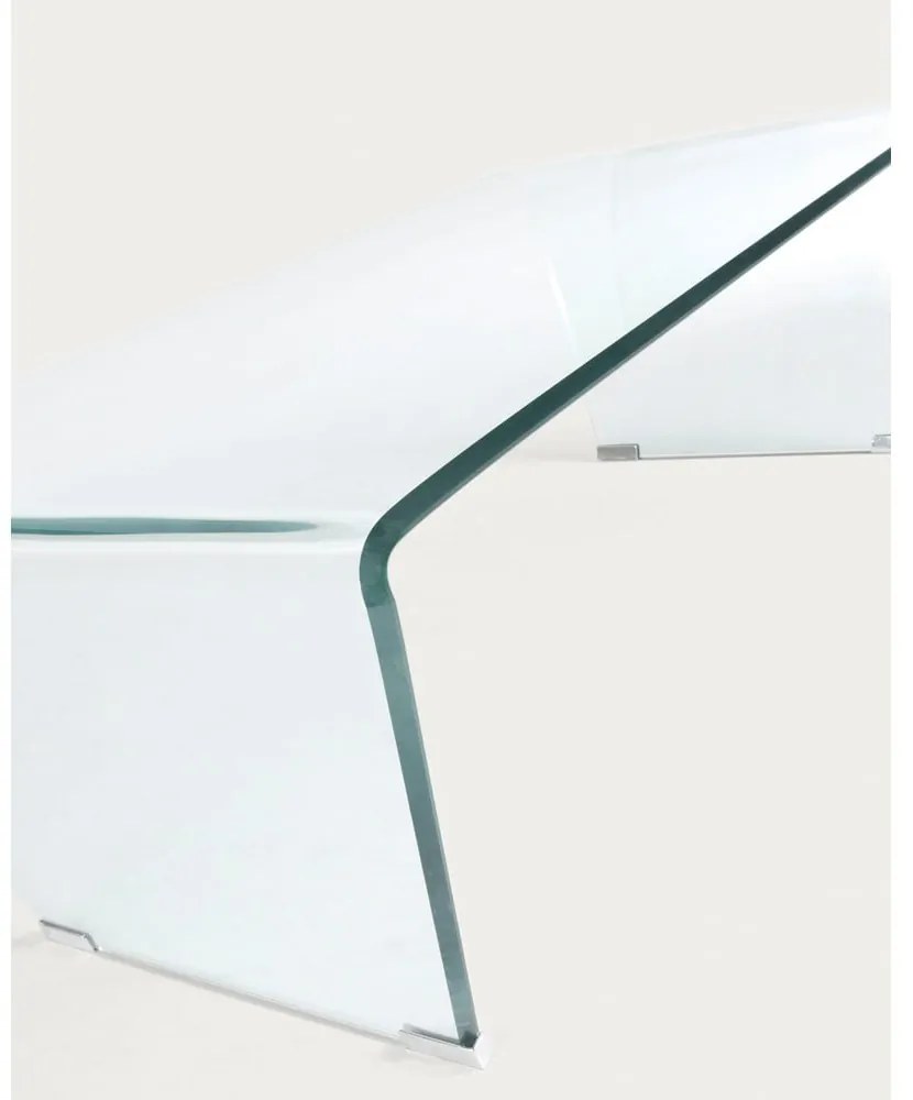 Sklenený konferenčný stolík 60x120 cm Burano – Kave Home