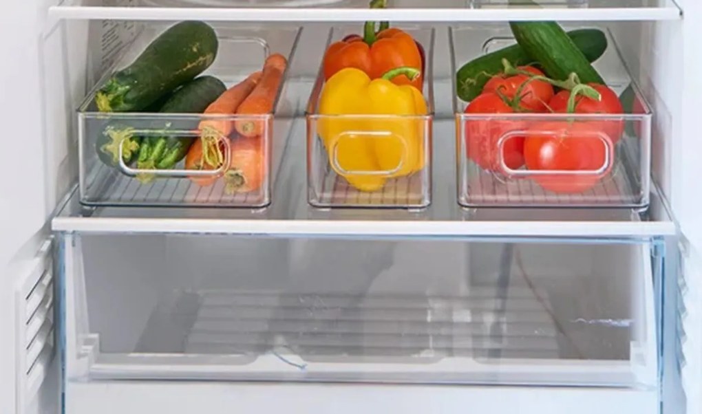 Zeller Present Organizér do chladničky, do police, transparentný COMPACTA 25,5 x 9,5 x 7,6 cm