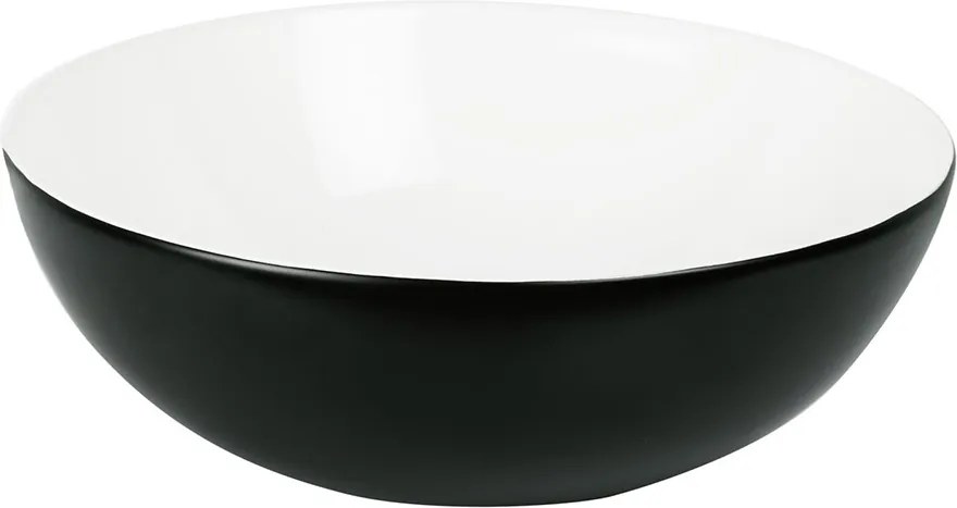 Novoterm Keramické umývadlo na dosku NV-KR-301 BW (ø 40 cm)
