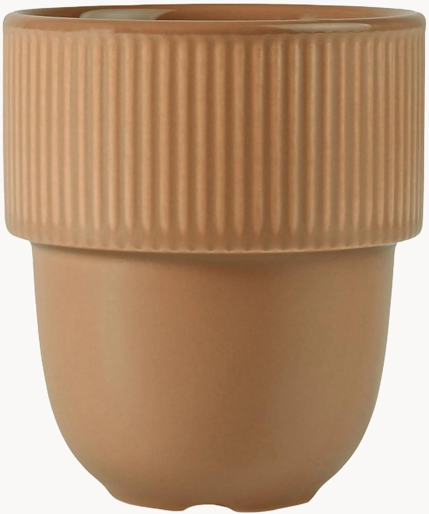 Šálky z nového kostného porcelánu Inka, 6 ks