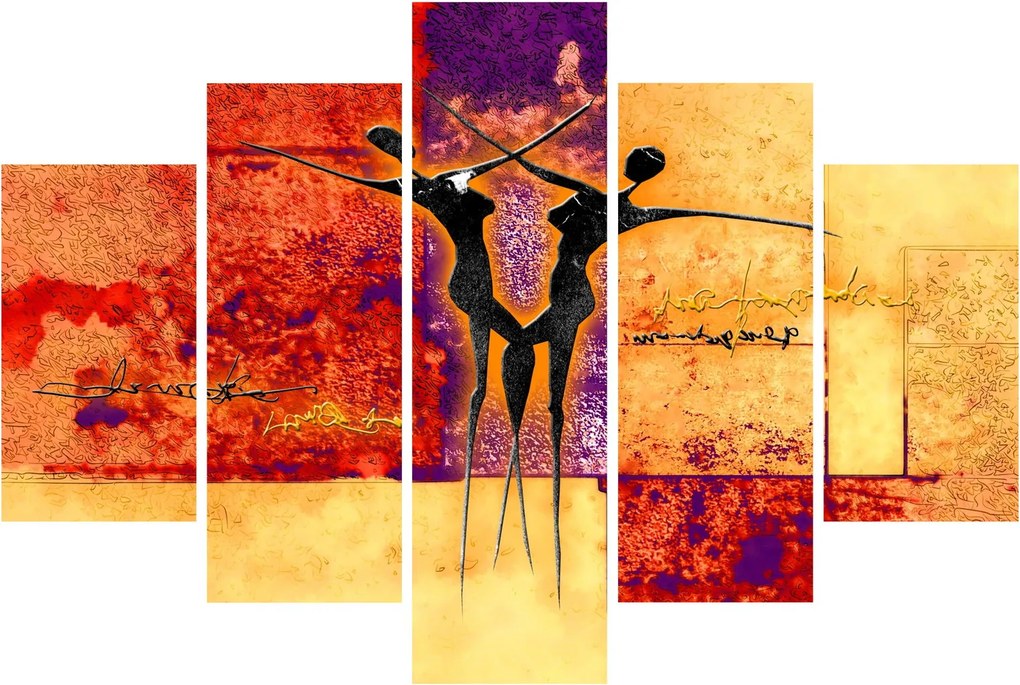 Obraz - Africká bohyňa (150x105 cm)