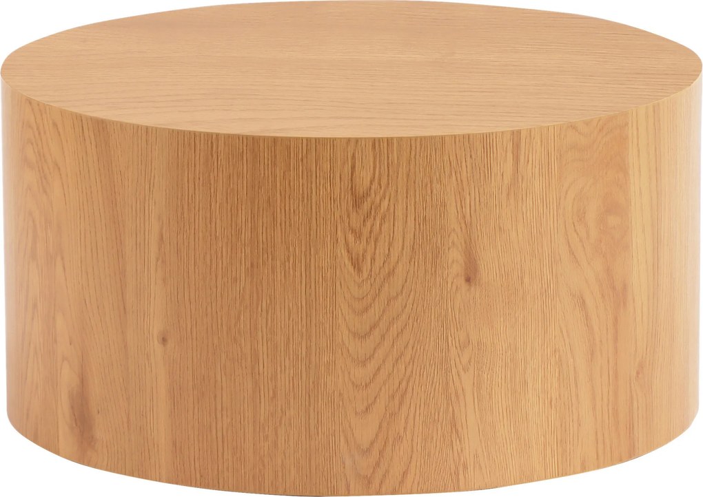 XXXLutz PRÍRUČNÝ STOLÍK, farba duba, kompozitné drevo, 60/60/30 cm Xora - Online Only obývacie izby - 001909004102