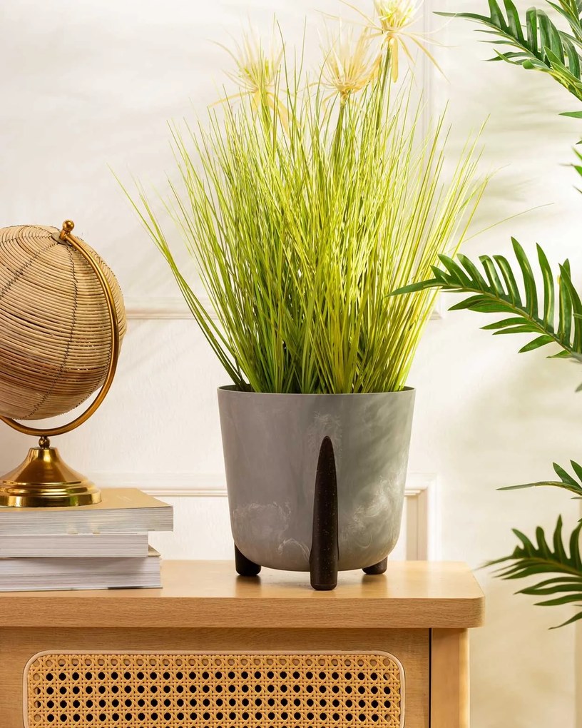 Květináč MOSS ECO 25,5x25,3 cm šedý beton