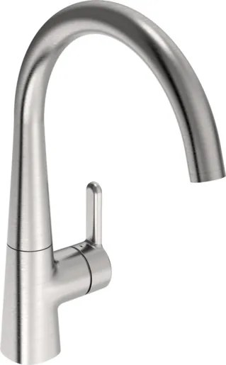 Hansa Designo drezová batéria s otočným ramienkom brúsená oceľ 5101228380