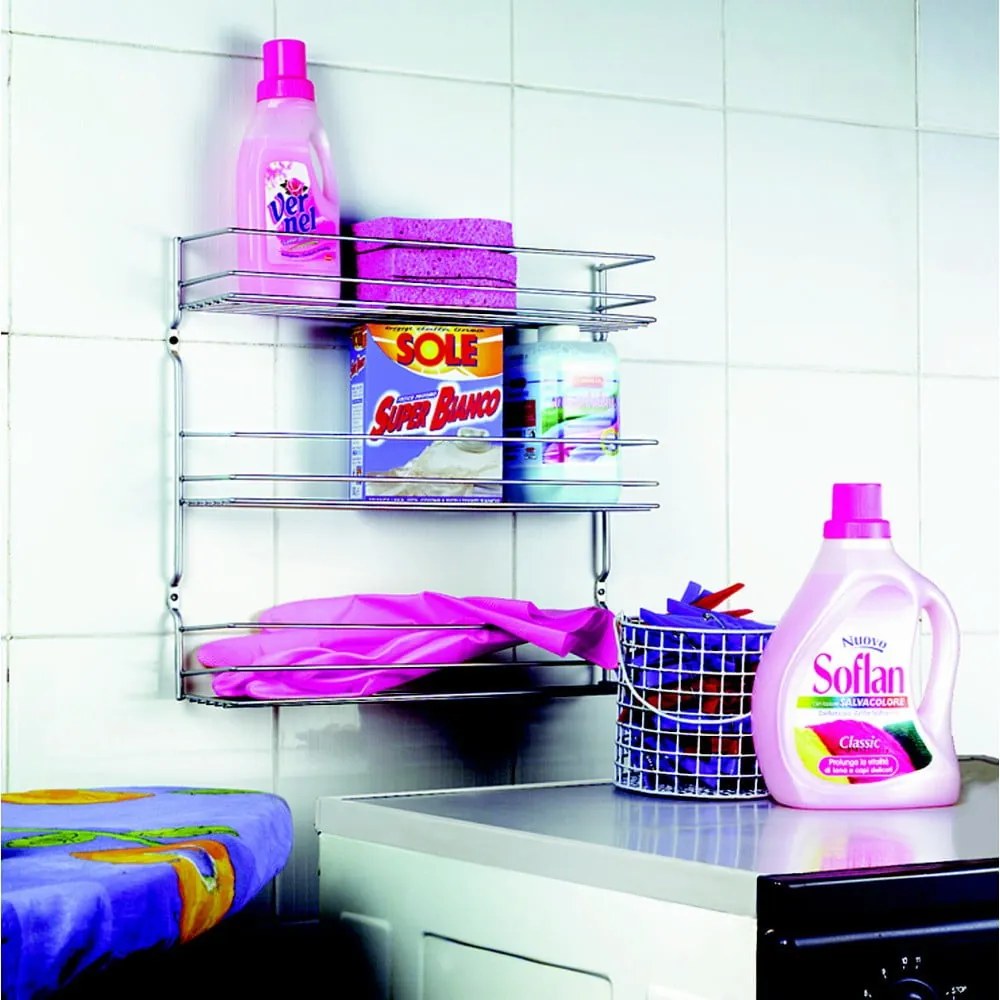 Nástenný oceľový organizér na koreničky – Metaltex