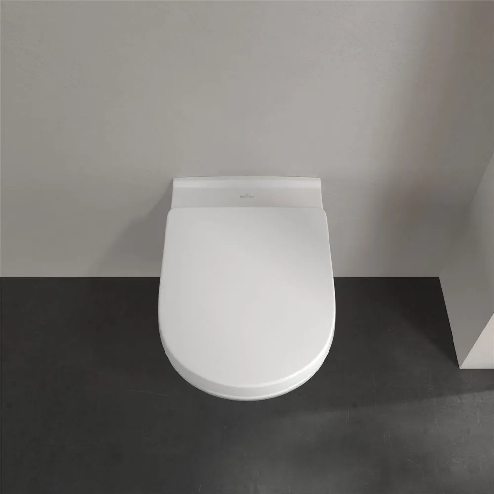 VILLEROY &amp; BOCH O.novo závesné WC s hlbokým splachovaním bez vnútorného okraja, 360 x 560 mm, biela alpská, 5660R001