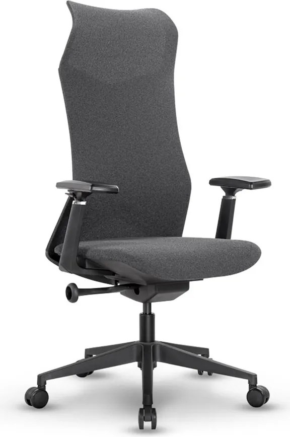 Ergonomická kancelárska stolička MOSH Airflow 502 - čierna