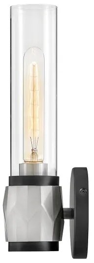 Hinkley HK-ELLISON1-BK-BN -Kúpeľňové svietidlo ELLISON 1xE27/40W/230V IP44 čierne