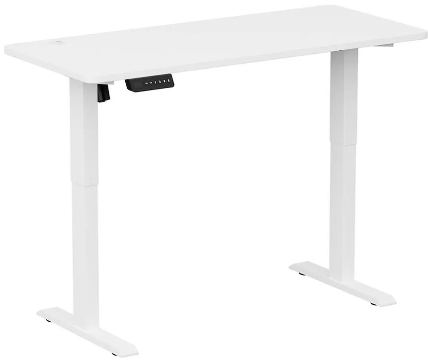 Písací stôl s elektrickým nastavením výšky Control Series 120 Lv0150 Biela