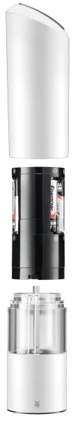 WMF - Elektrický mlynček na korenie 6xAAA biela