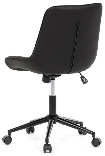 Autronic BONTEC Pracovná stolička, výškovo nastaviteľná, čierna látka, KA-V3120 BK3 Farba: Čierna