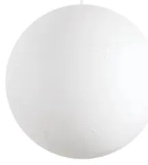 Ideal Lux - Luster na lanku CARTA 1xE27/25W/230V pr. 30 cm biela