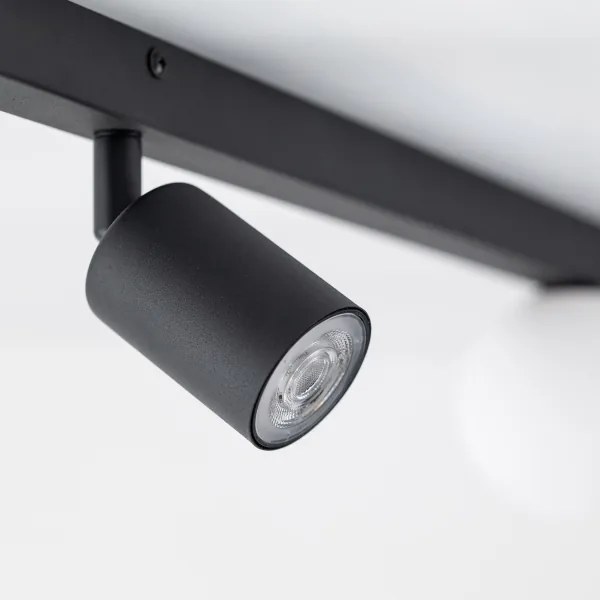 Bodové svietidlo VOX 2xG9/8W/230V + 1xGU10/10W čierna