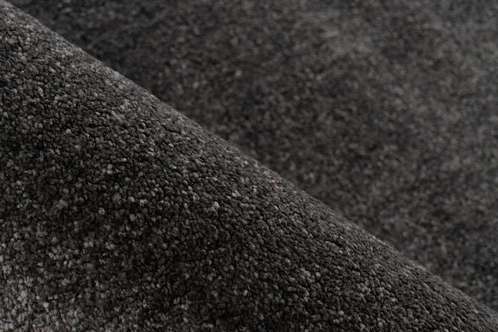 Lalee Kusový koberec Trendy Uni 400 Grey Rozmer koberca: 200 x 290 cm