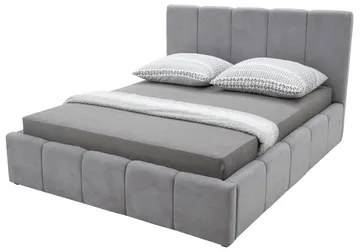 Čalúnená posteľ ASTORIA sivá 160x200 cm