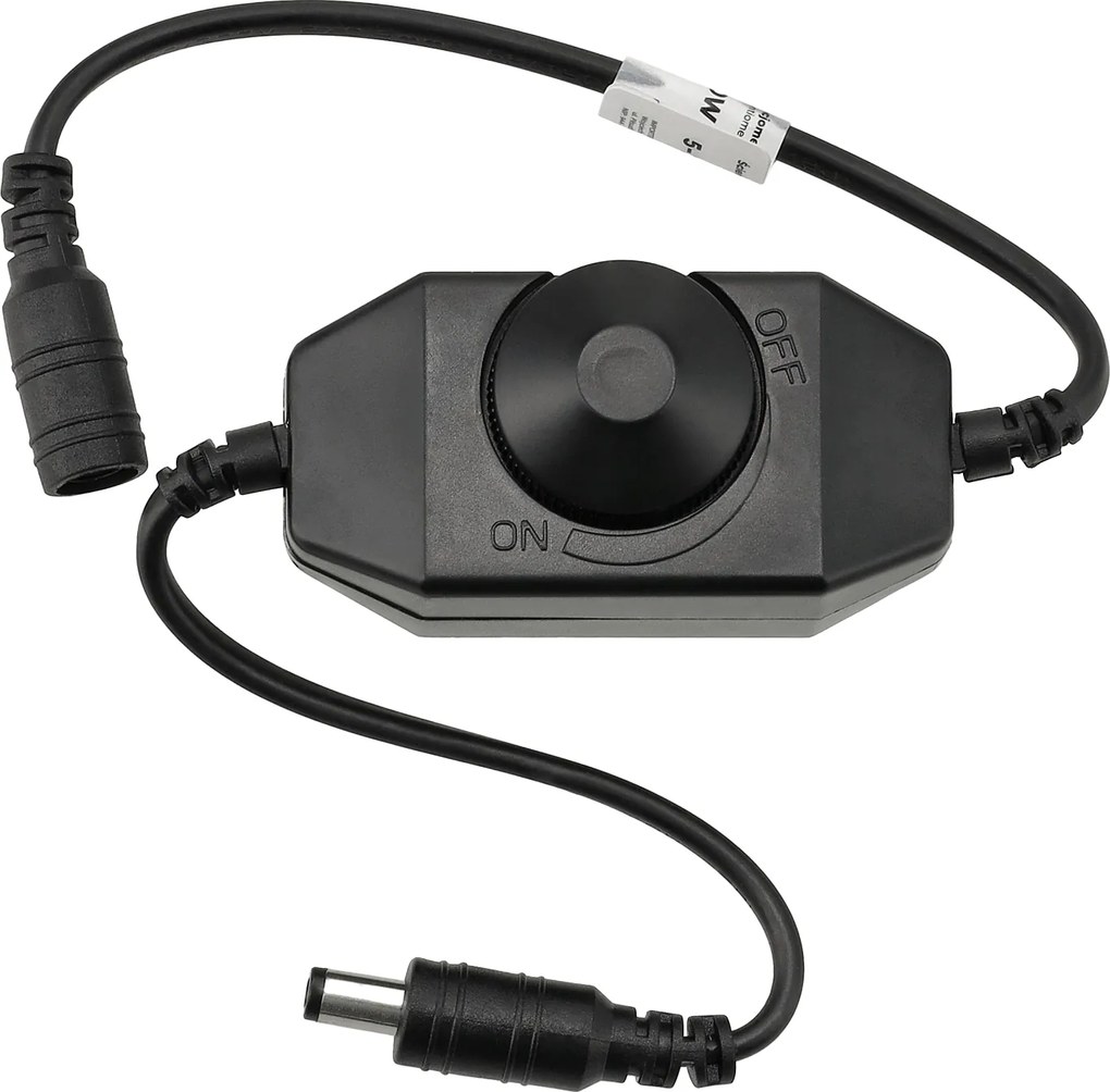 Stmívač LED pásků 12V/24V s nastavitelným potenciometrem 6A