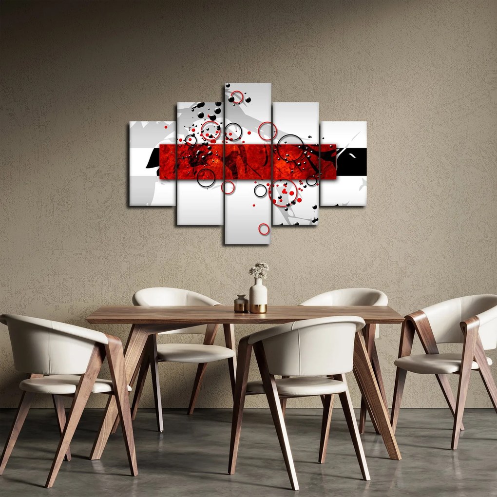 Obraz abstrakcie (150x105 cm)