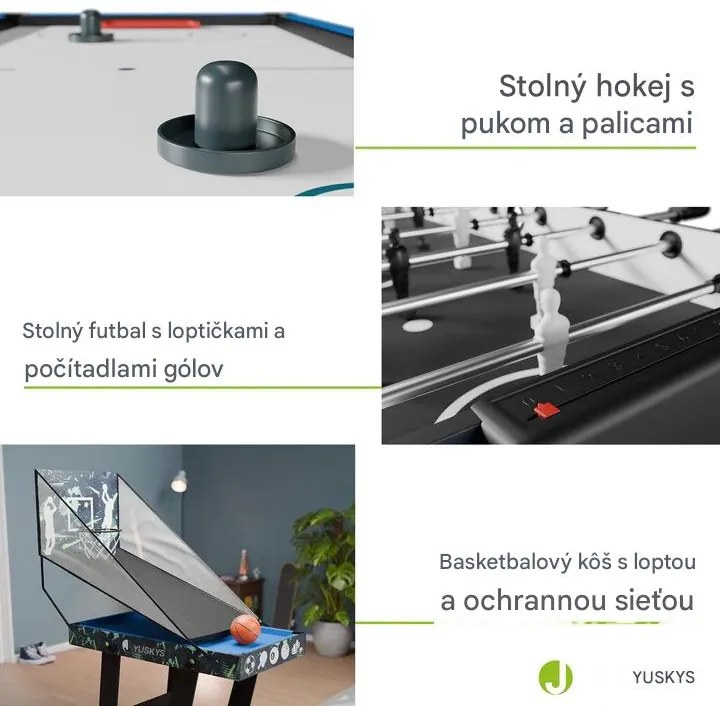 InternetovaZahrada Detský herný stôl 5v1