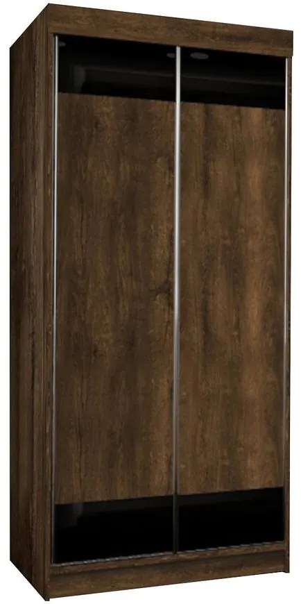 Skriňa Top 15 100 tmavý jaseň