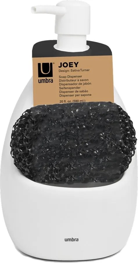 Biely keramický dávkovač mydla 590 ml Joey – Umbra