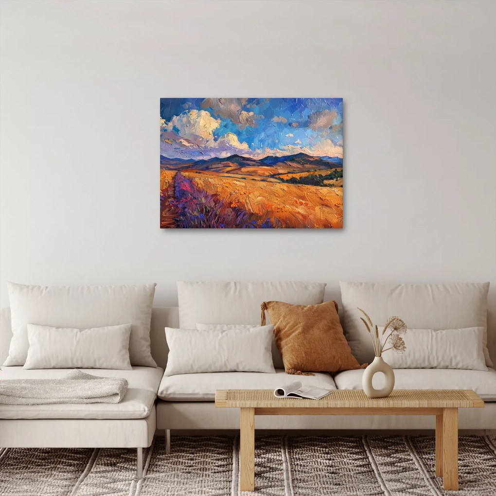 Obraz - Olejomaľba krajiny (70x50 cm)