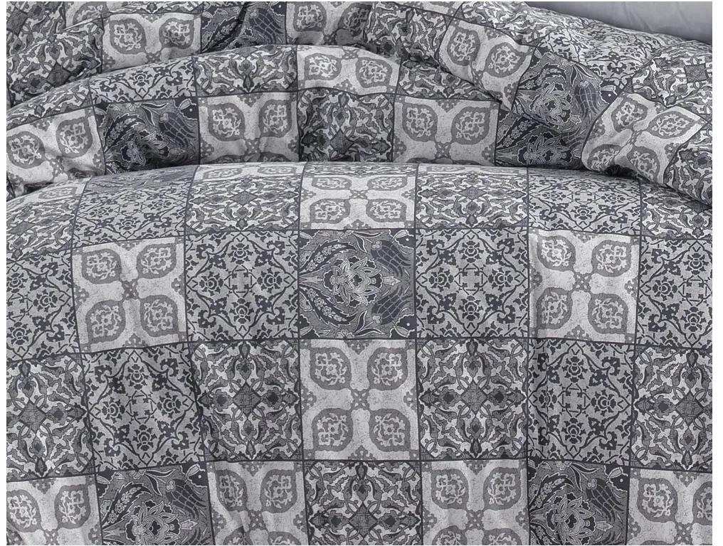 Bavlnené obliečky Ceramica šedé 140x200/70x90 cm