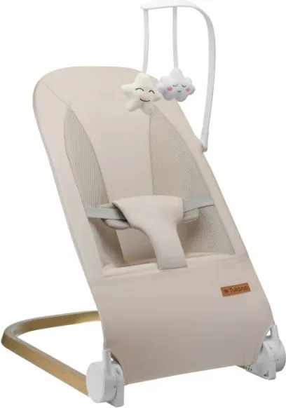 Detské hojdacie kreslo Moon 50 béžové