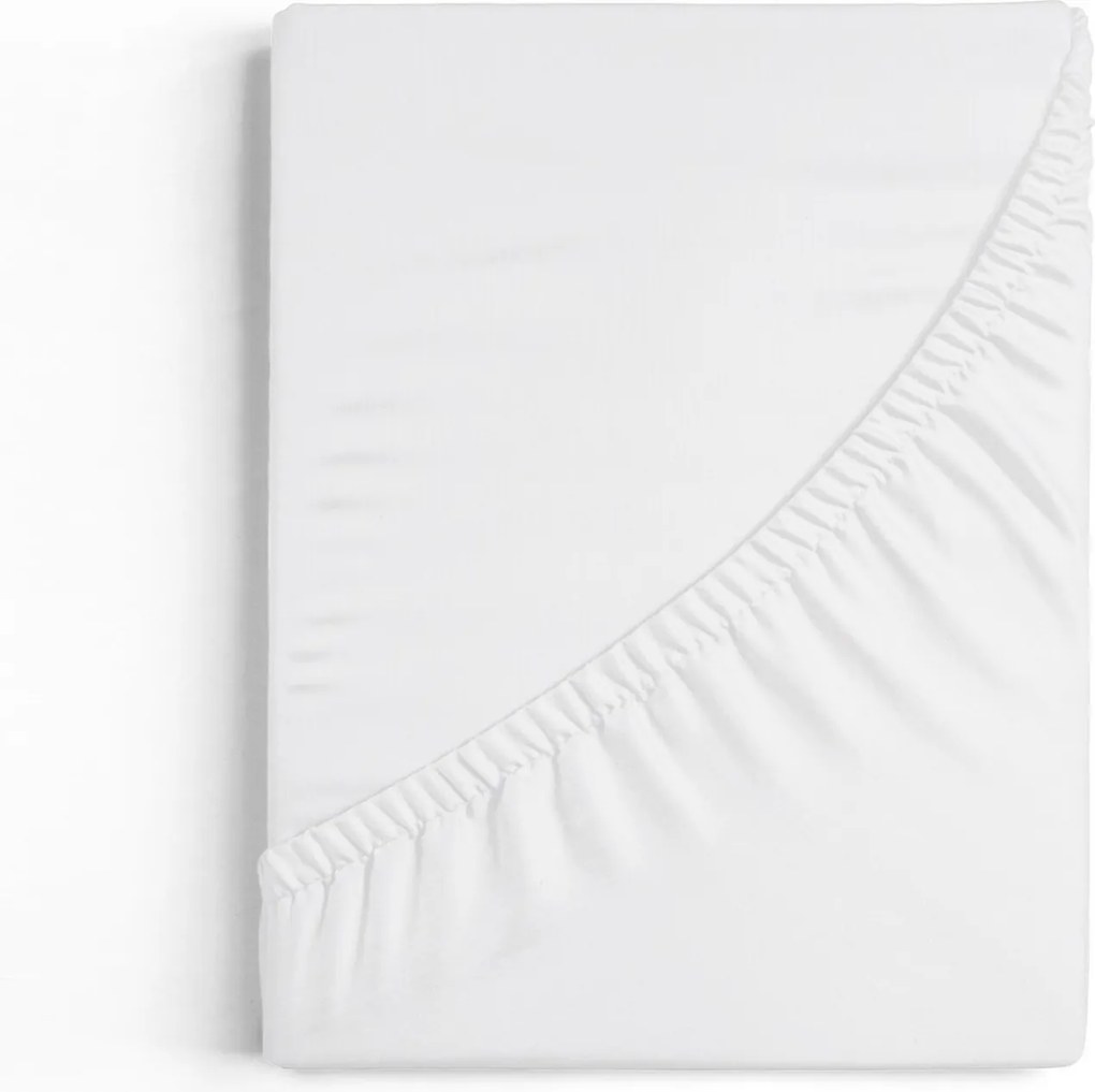 JERSEY PRESTIERADLO JERS4 200X220 CM, VÝŠKA 30 CM BIELE