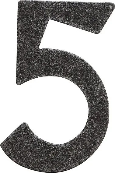 VÝPREDAJ Domovná číslica Cobra - 5 (kované)