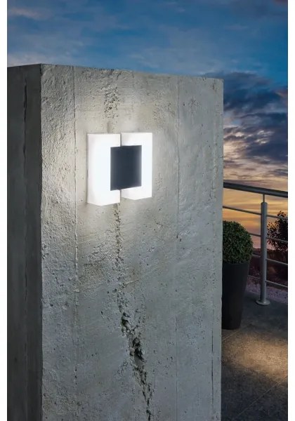 Eglo 95988 - LED Vonkajšie nástenné svietidlo SITIA 2xLED/4,8W