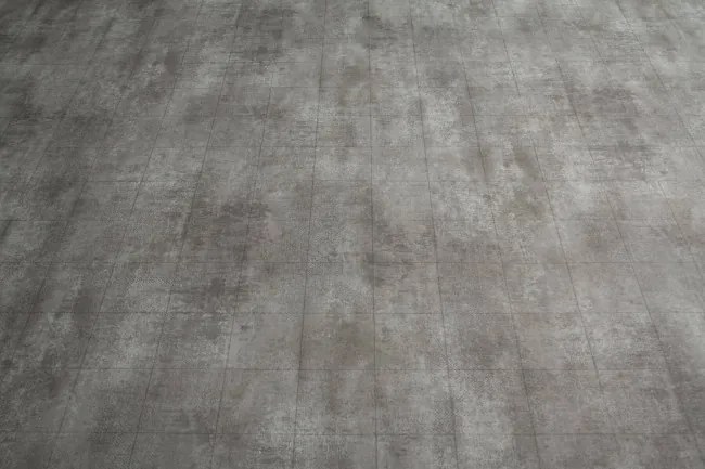 PVC podlaha Olympic Monas 1 štvorce, tmavosivá