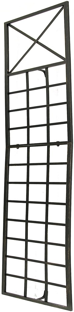 Mriežka na popínavé rastliny Trigo - 198 x 40 cm - Bronzová