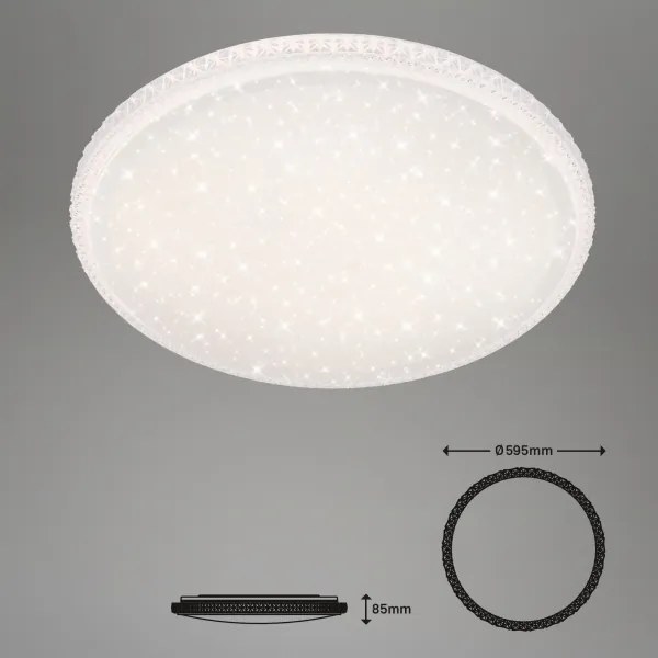 Brilo - stmievateľné LED stropné svietidlo LED/48W/230V 3000/4000/6500K, priemer 60 cm