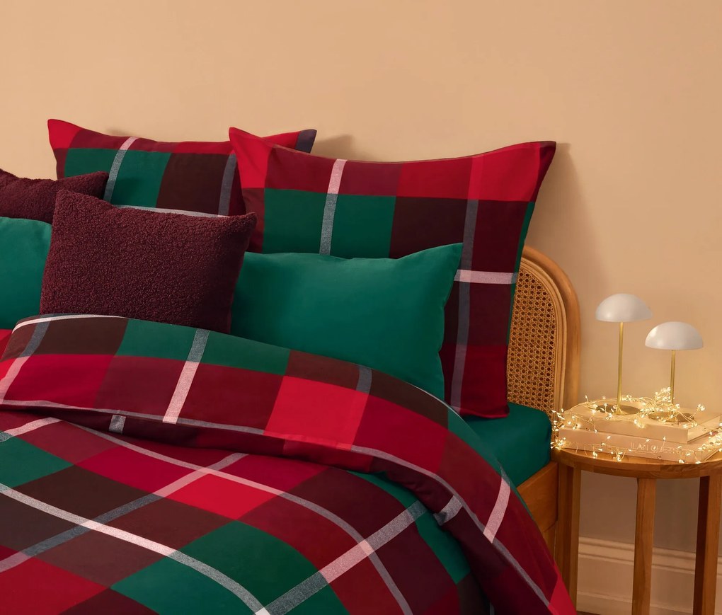 Flanelové obliečky na vankúš, 2 ks